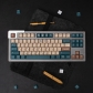 Earth Tones Martian GMK 104+26 Full PBT Dye Sublimation Keycaps Set for Cherry MX Mechanical Gaming Keyboard 87/104